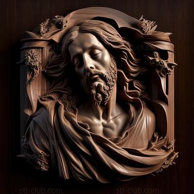 3D model st jesus (STL)